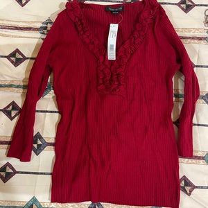 Large Woman’s Sweater (red)